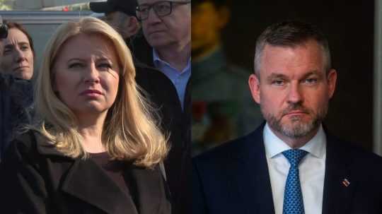 Prezidentka SR Zuzana Čaputová a zvolený prezident SR Peter Pellegrini.