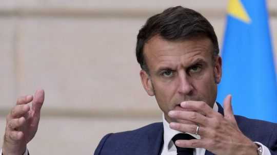 Francúzsky prezident Emmanuel Macron.