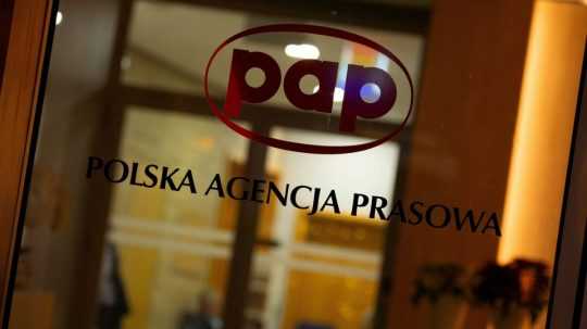 Logo poľskej tlačovej agentúry PAP.