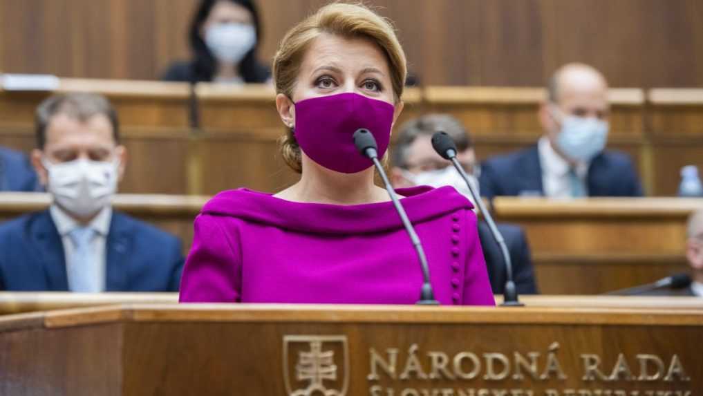 Prezidentka prvýkrát vystupuje so Správou o stave Slovenskej republiky v pléne parlamentu.