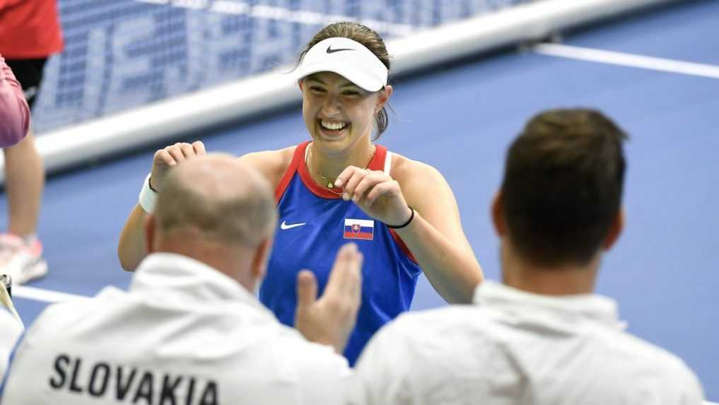 Slovenská tenistka Jamrichová si zahrá semifinále juniorskej štvorhry Roland Garros. Vo štvrťfinále zvíťazila s Češkou Valentovou