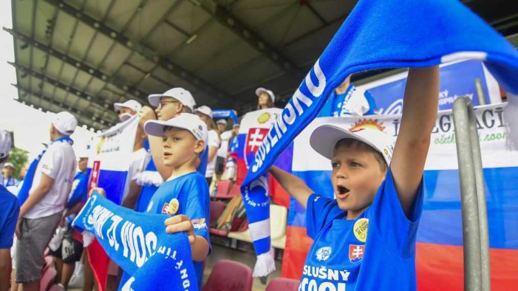 Slováci potešili priamo v Mainzi deti zo sociálne slabších rodín, tie im na tlačovej konferencii mohli klásť aj otázky