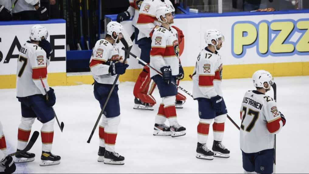 Hr&aacute;či Floridy Panthers.