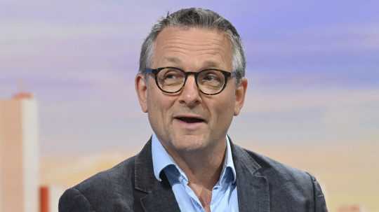 Britský moderátor Michael Mosley.