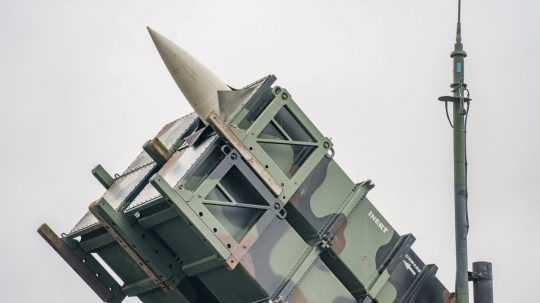 Na snímke protivzdušný raketový systém Patriot.