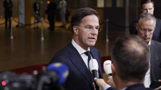 Končiaci holandský premiér Mark Rutte.