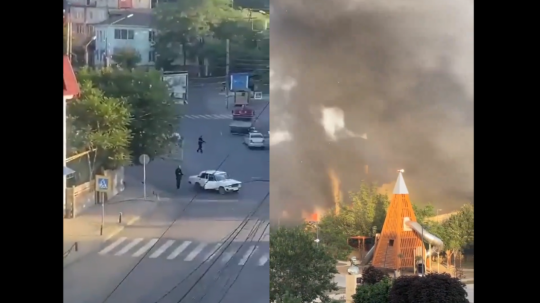 Streľba v ruskom Dagestane.