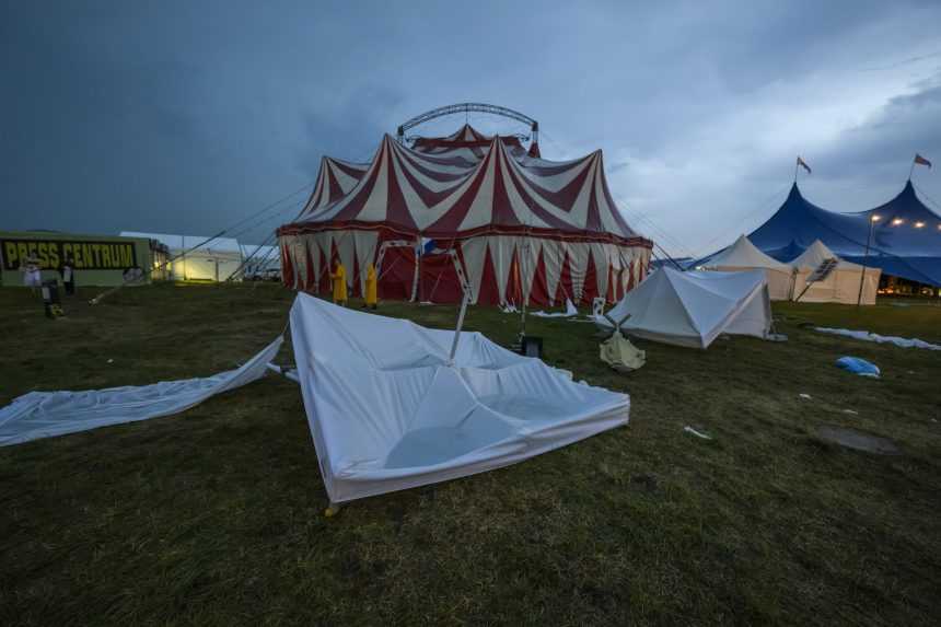 Festival Pohoda po páde stanu ukončili. Polícia začne trestné stíhanie