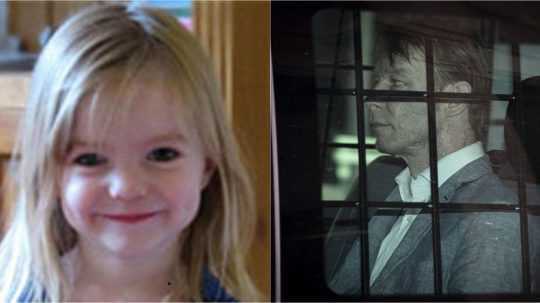 Na snímke zľava Madeleine McCann a hlavný podozrivý Christian Brueckner.