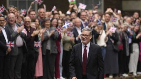 Nový britský premiér Keir Starmer.