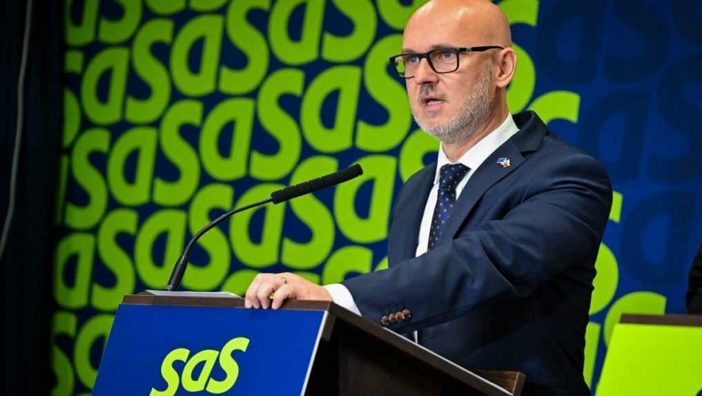 Predseda strany SaS Branislav Gröhling.