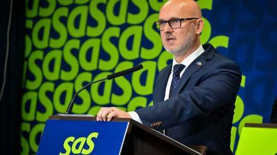 Predseda strany SaS Branislav Gröhling.