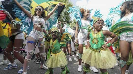 Karneval v londýnskej časti Notting Hill.