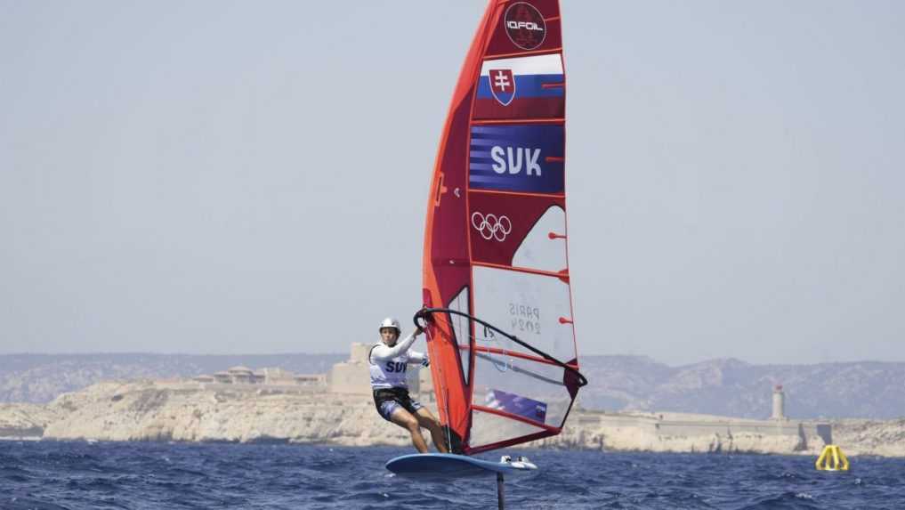 Slovenský windsurfista Kubín nepostúpil do bojov o medaily na OH v Paríži