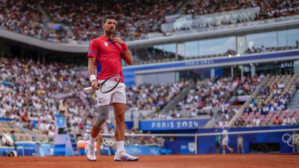 Srbský tenista Novak Djokovič.
