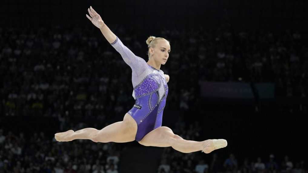 Talianska gymnastka Alice D'Amatov&aacute;.