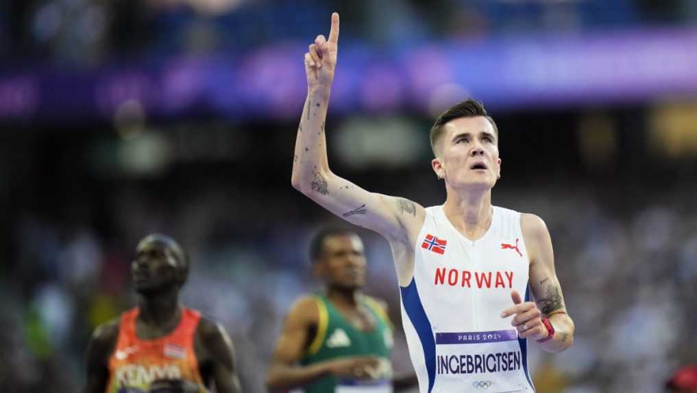 N&oacute;rsky atl&eacute;t Jakob Ingebrigtsen.