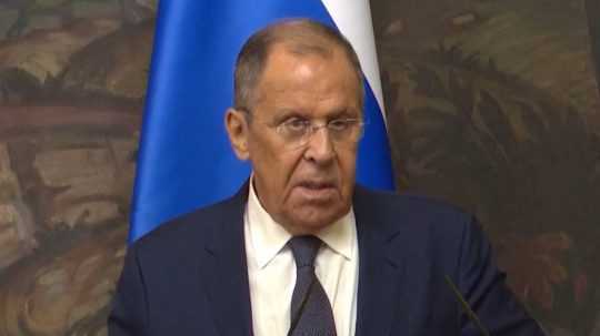 Ruský minister zahraničných vecí Sergej Lavrov.