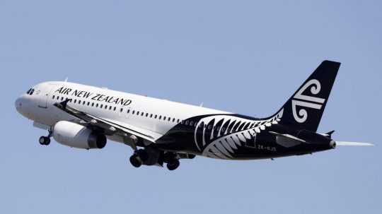 Na snímke lietadlo spoločnosti Air New Zealand.