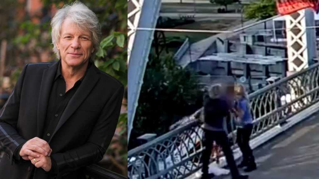 Spevák Jon Bon Jovi zachránil život žene, ktorá chcela skočiť z mosta. Incident zachytilo video