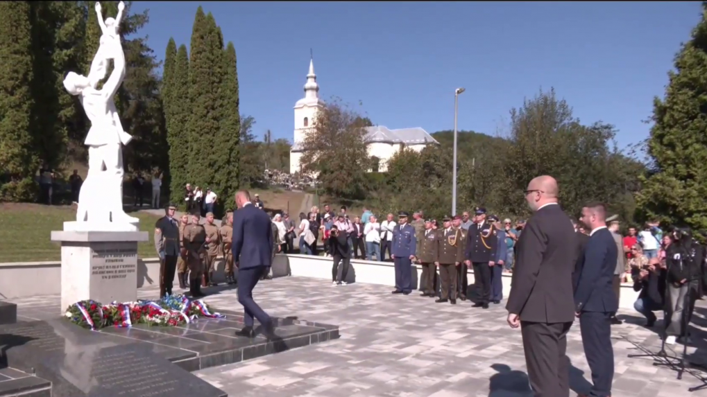 Kalinov bol z veľkej časti vypálený, Červená armáda ho ako prvú československú obec oslobodila pred 80 rokmi