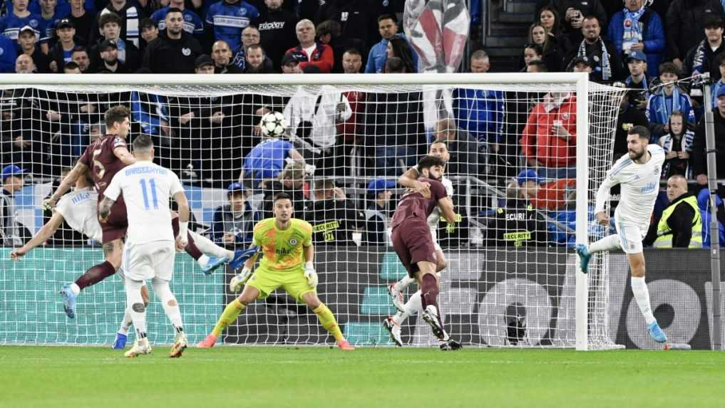 Prekvapenie sa na Tehelnom poli nekonalo: Manchester City zasadil Slovanu štyri gólové údery