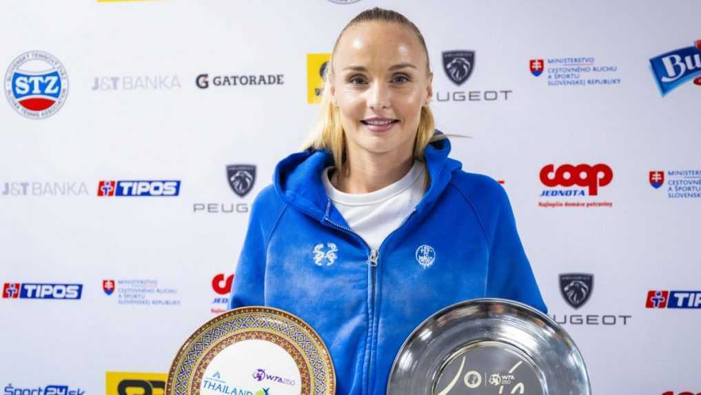 Šramková sa chce etablovať v elitnej svetovej päťdesiatke. S trénerom si po zisku prvého titulu na okruhu WTA poplakali