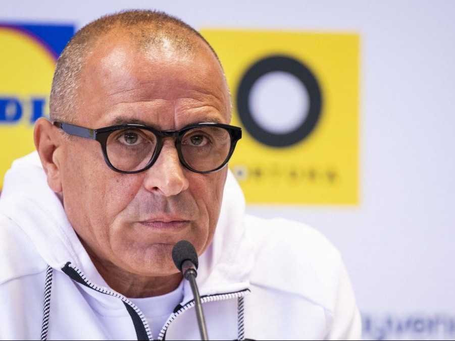 Tréner slovenskej futbalovej reprezentácie Francesco Calzona.