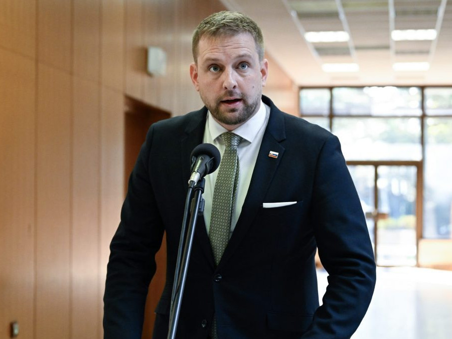 Na snímke minister zdravotníctva SR Kamil Šaško (Hlas-SD).