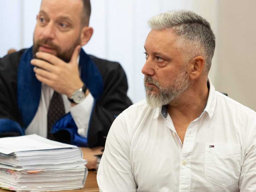 Obžalovaný Róbert Krajmer na Okresnom súde v Žiline.