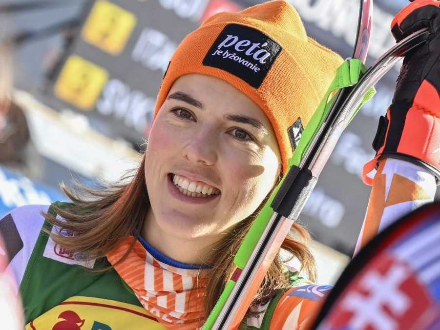 Slovenská lyžiarka Petra Vlhová.