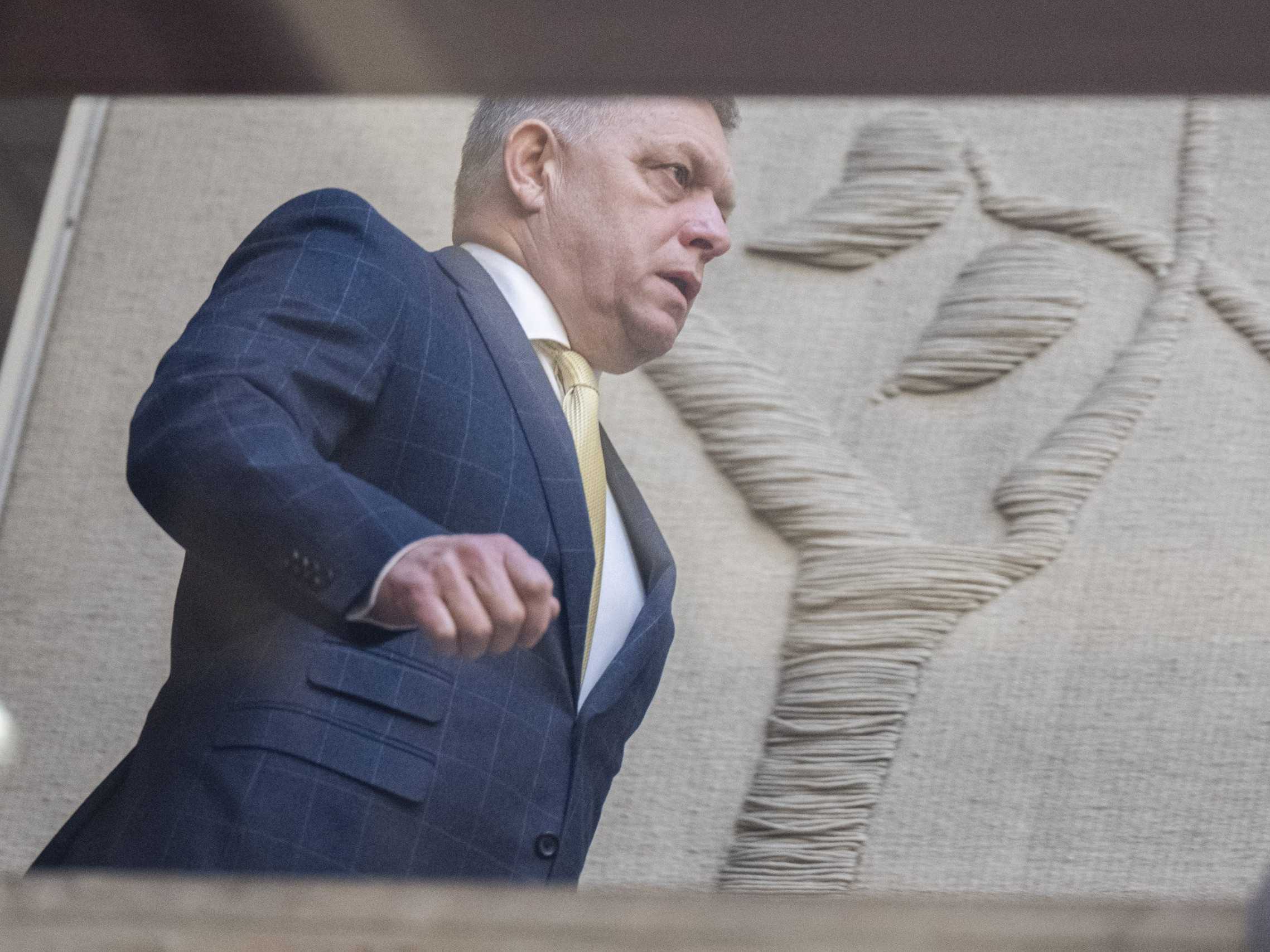 Premiér SR Robert Fico (Smer-SD)