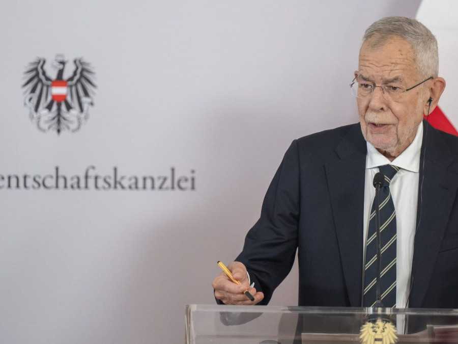 Rakúsky spolkový prezident Alexander Van der Bellen.