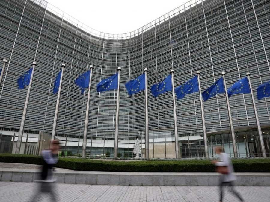 Vlajky Európskej únie.