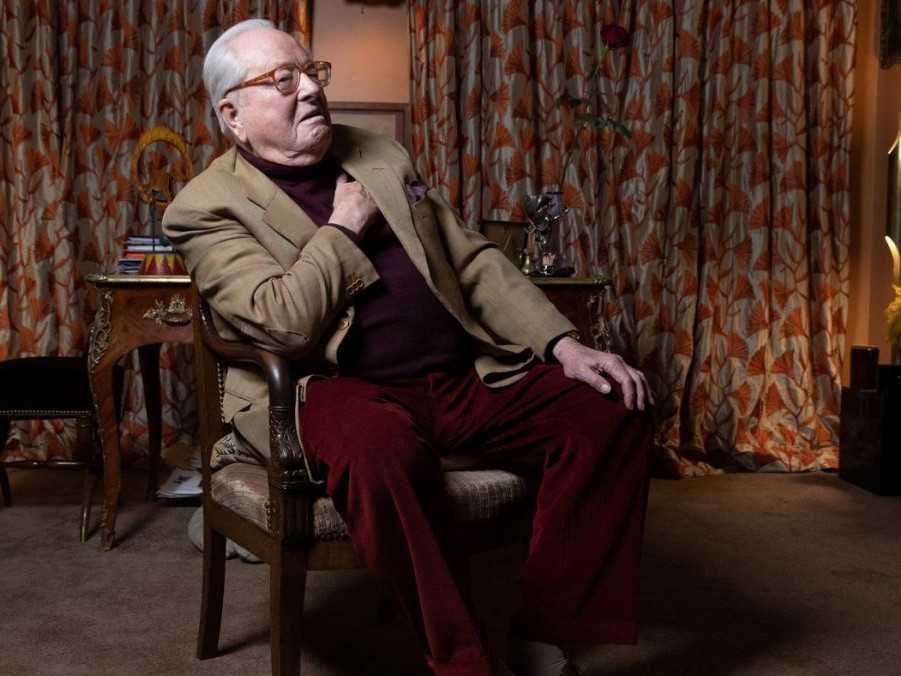 Na snímke Jean-Marie Le Pen.