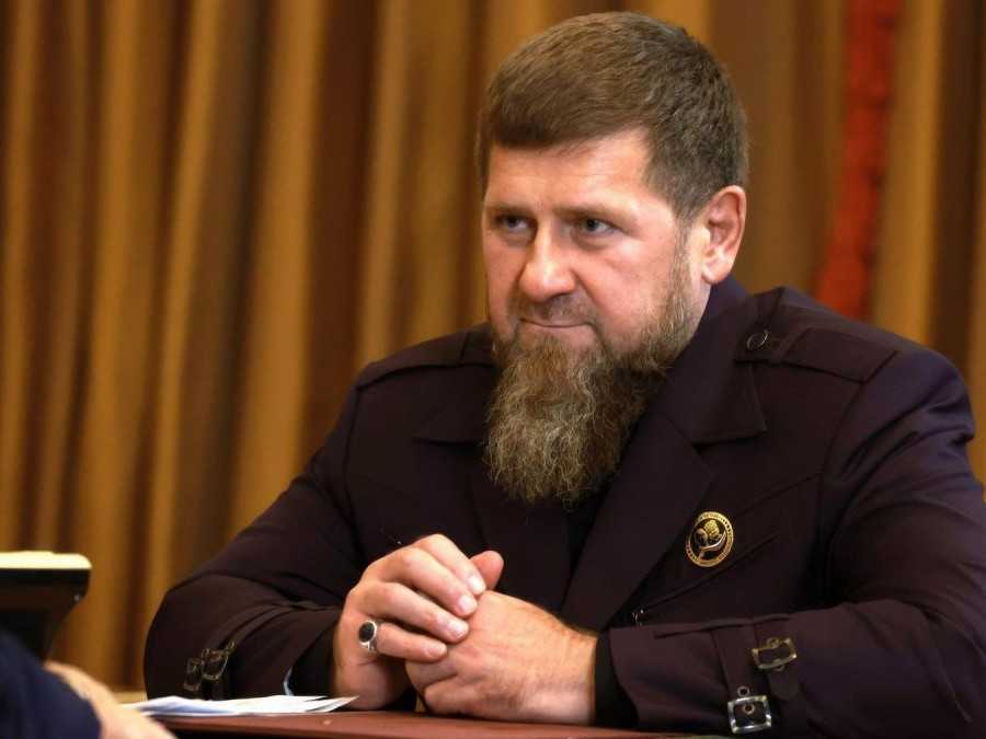 Na snímke čečenský vodca Ramzan Kadyrov.