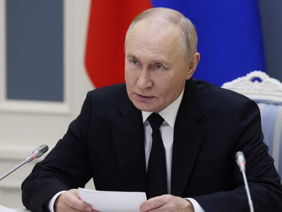 Ruský prezident Vladimir Putin.