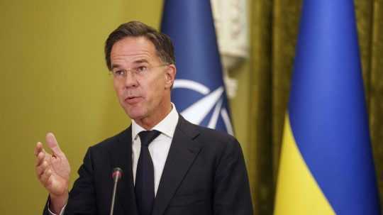 Generálny tajomník Severoatlantickej aliancie (NATO) Mark Rutte.