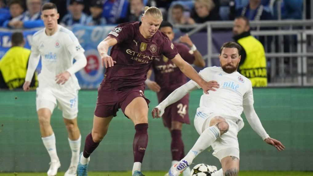 Prekvapenie sa na Tehelnom poli nekonalo: Manchester City zasadil Slovanu štyri gólové údery