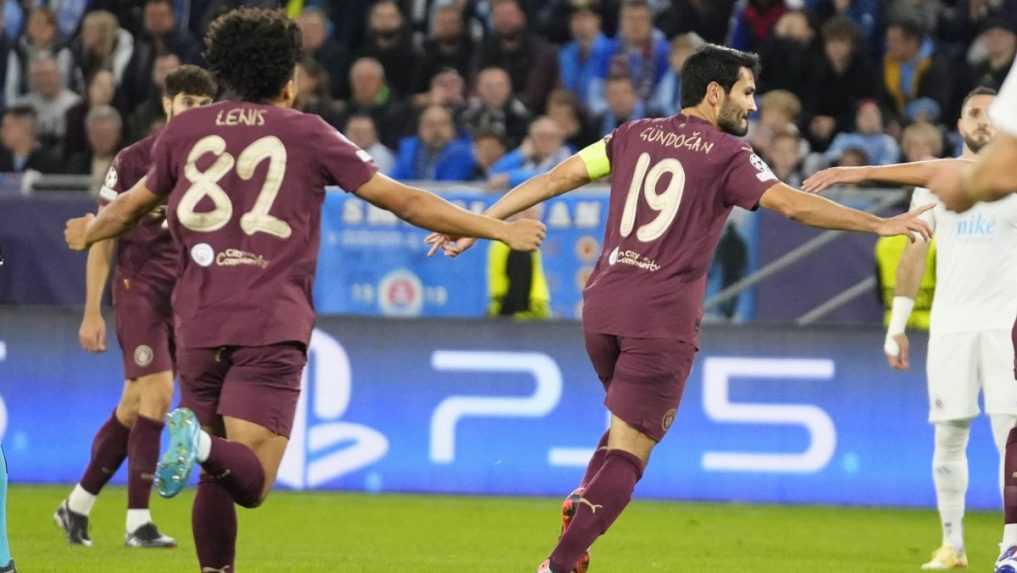 Prekvapenie sa na Tehelnom poli nekonalo: Manchester City zasadil Slovanu štyri gólové údery