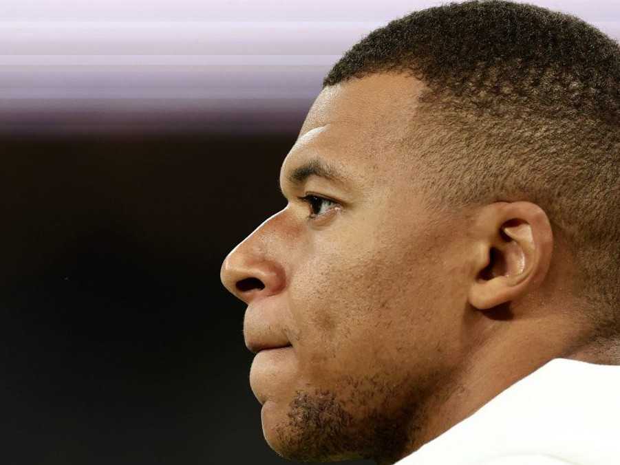 Francúzsky futbalista Kylian Mbappé.