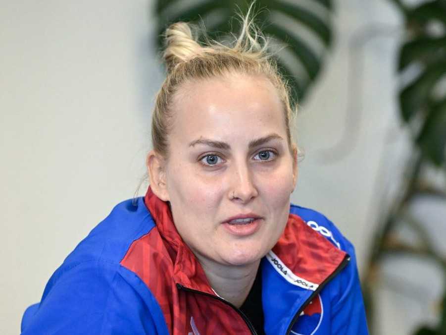 Stolná tenistka Barbora Balážová.