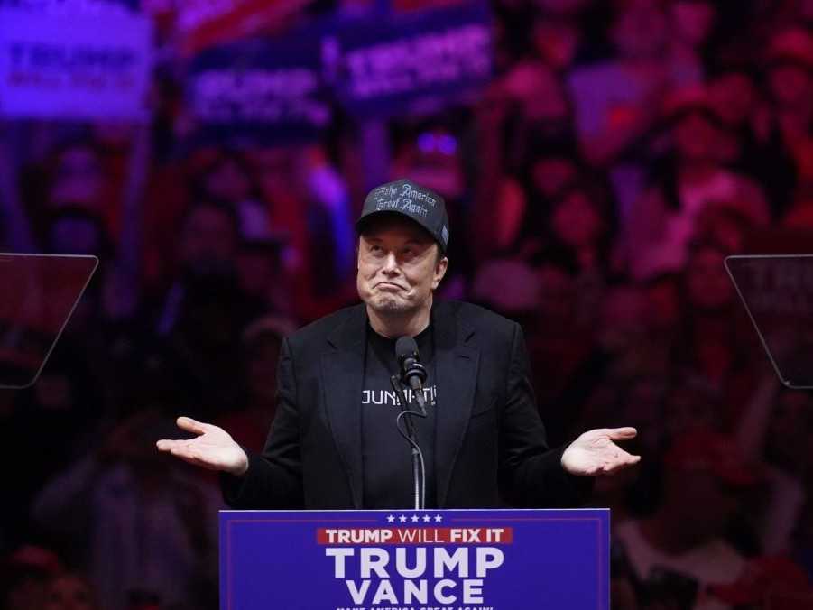 Na snímke Elon Musk.