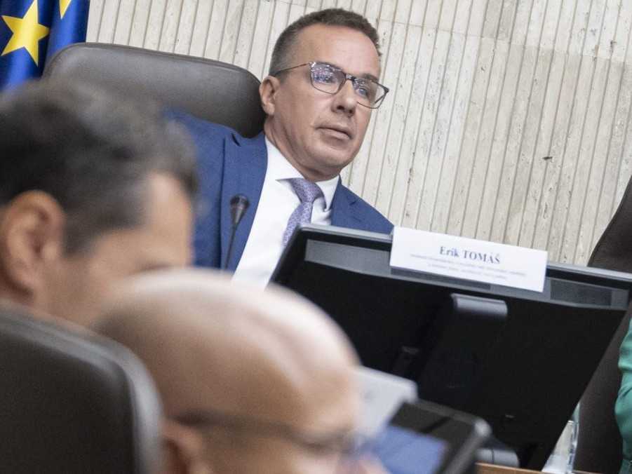 Minister práce Erik Tomáš (Hlas-SD).