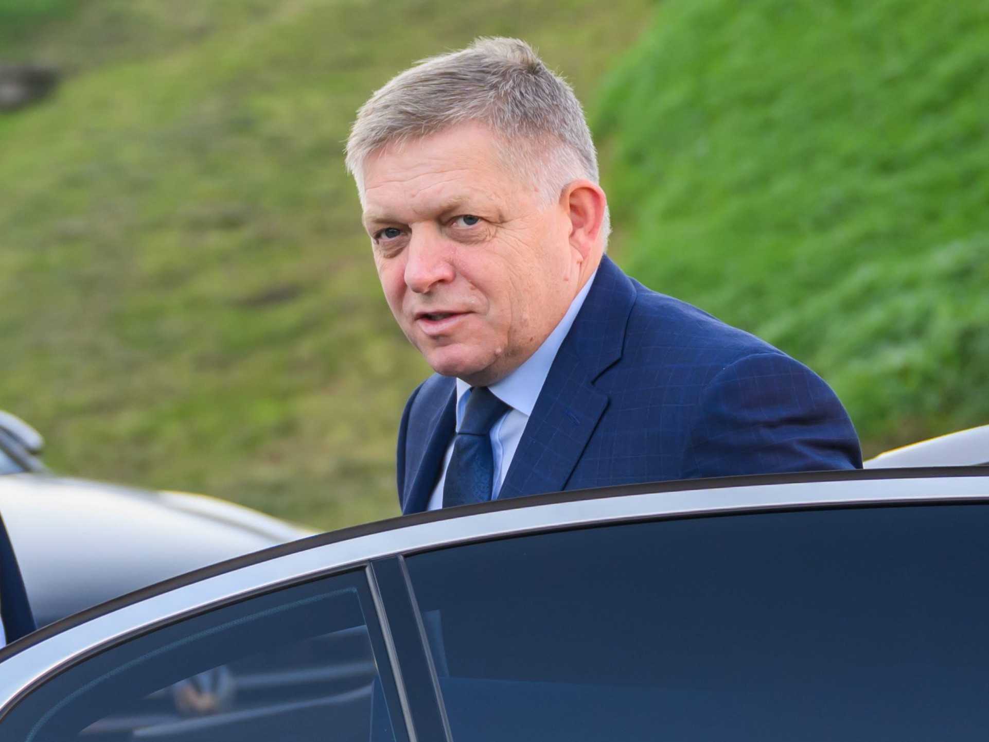 Na snímke Robert Fico.