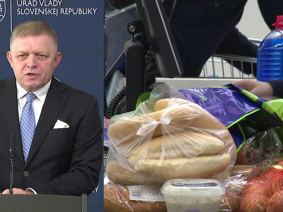 Robert Fico a potraviny.