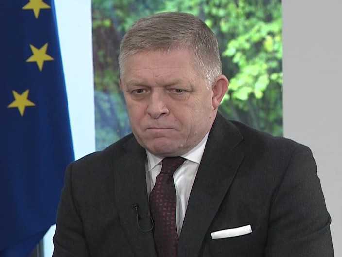 Na snímke Robert Fico.