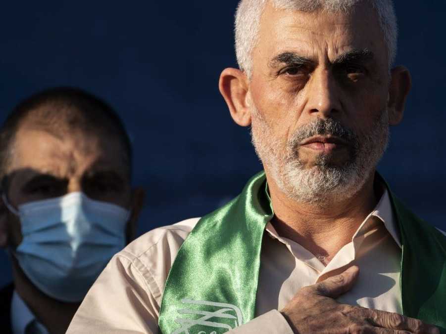 Na archívnej snímke (2021) Jahjá Sinwár.