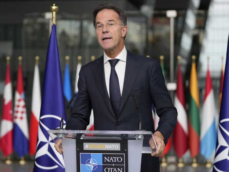 Generálny tajomník NATO Mark Rutte.