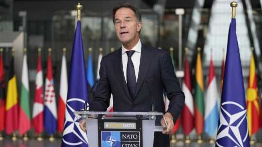 Generálny tajomník NATO Mark Rutte.